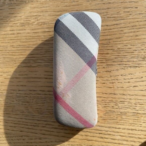 Vtg. BURBERRY WOMEN’S EYEGLASSES FRAME + CASE Havana Brown Tortoise - Picture 16 of 16